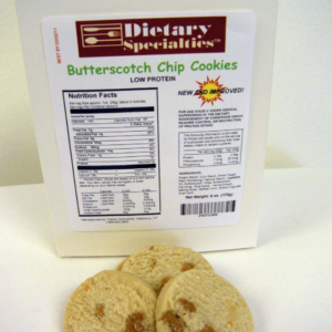 low protein butterscotch chip cookies